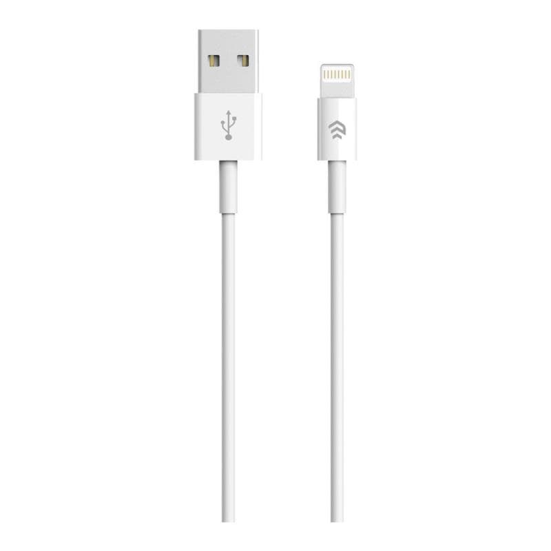 Καλώδιο Σύνδεσης USB 2.0 Devia EC080 USB A σε Lightning 10W 1m Smart Λευκό