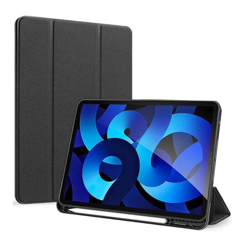 Θήκη Flip Smart inos Apple iPad Air 13.0" (2024) με TPU & SC Pen Μαύρο