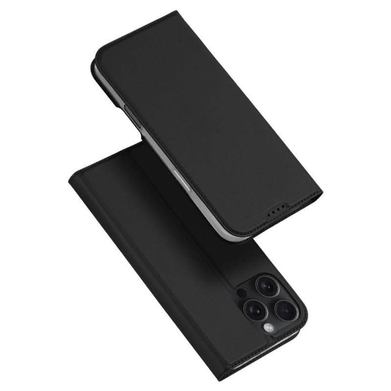 Θήκη Flip Dux Ducis Apple iPhone 16 Pro Skin Pro Μαύρο