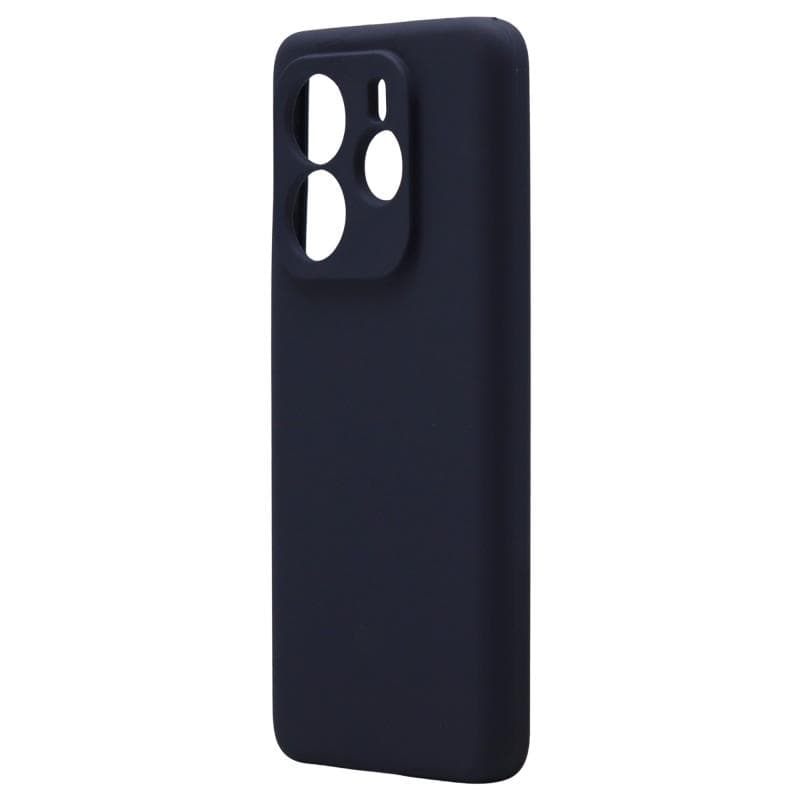 Θήκη Liquid Silicon inos Xiaomi Redmi Note 14 4G Velvet Σκούρο Μπλε