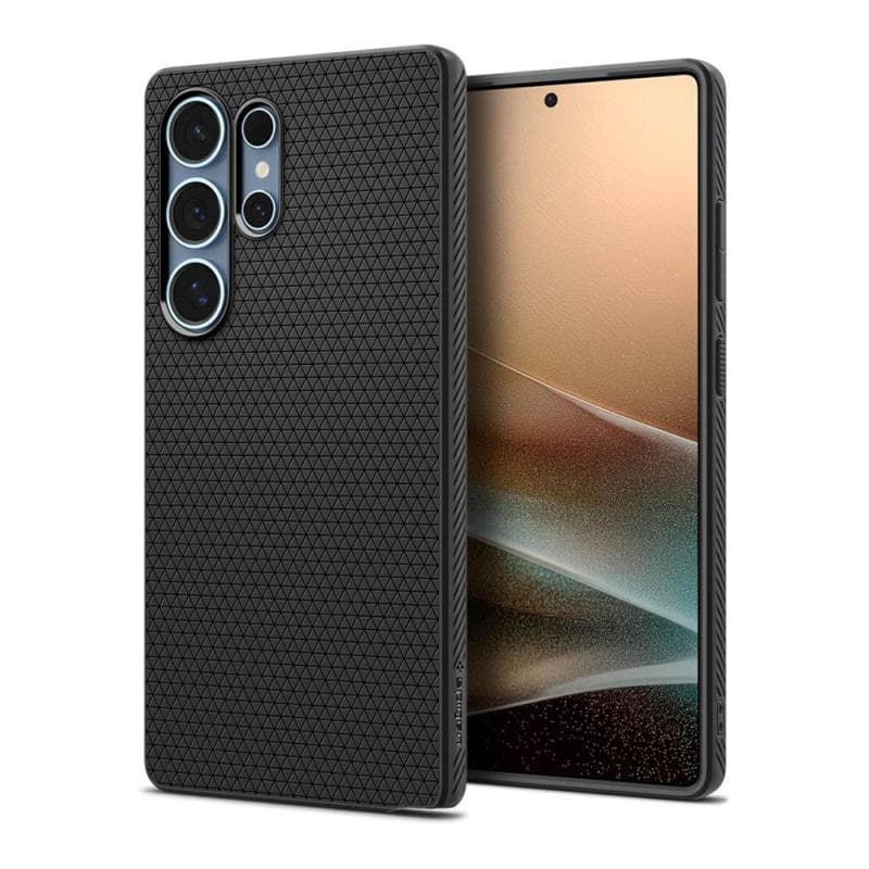 Θήκη Soft TPU Spigen Samsung Galaxy S25 Ultra 5G Liquid Air Μαύρο