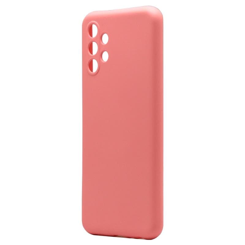 Θήκη Liquid Silicon inos Samsung Galaxy A13 4G L-Cover Ροζ