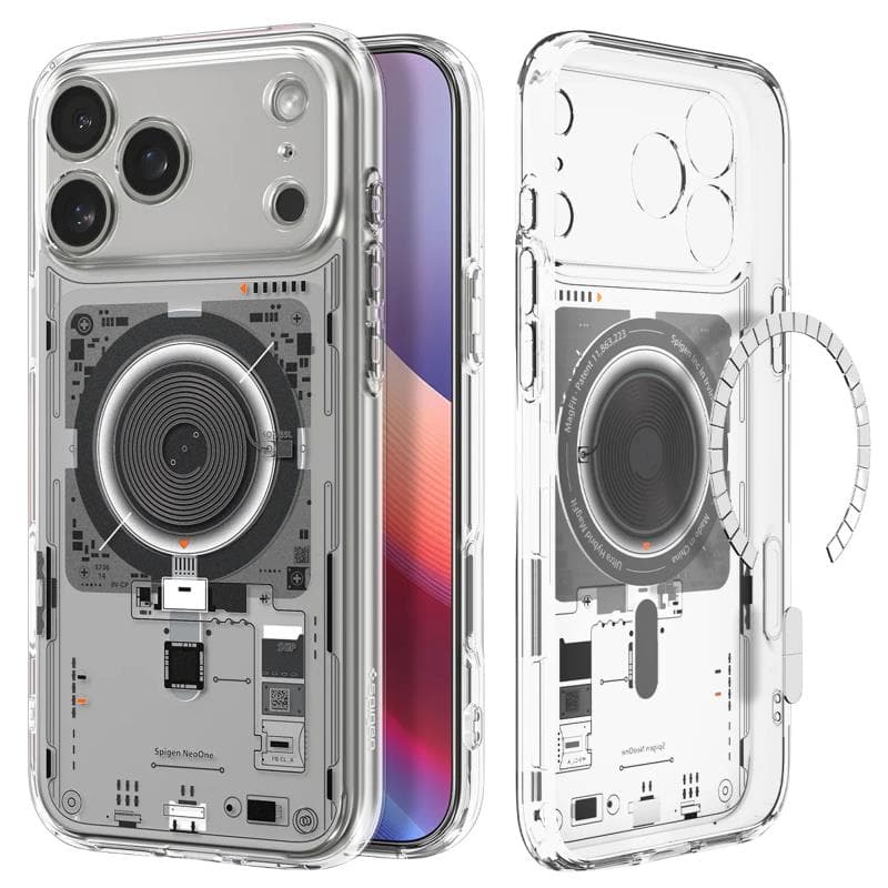Θήκη TPU & PC Spigen Apple iPhone 17 Pro Max MagSafe Ultra Hybrid Neo One Διάφανο