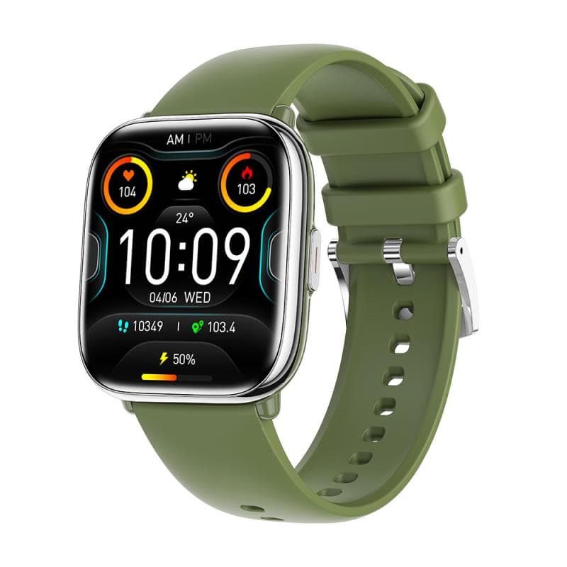 Smartwatch myPhone Pastel 1.75" Ασημί/Πράσινο