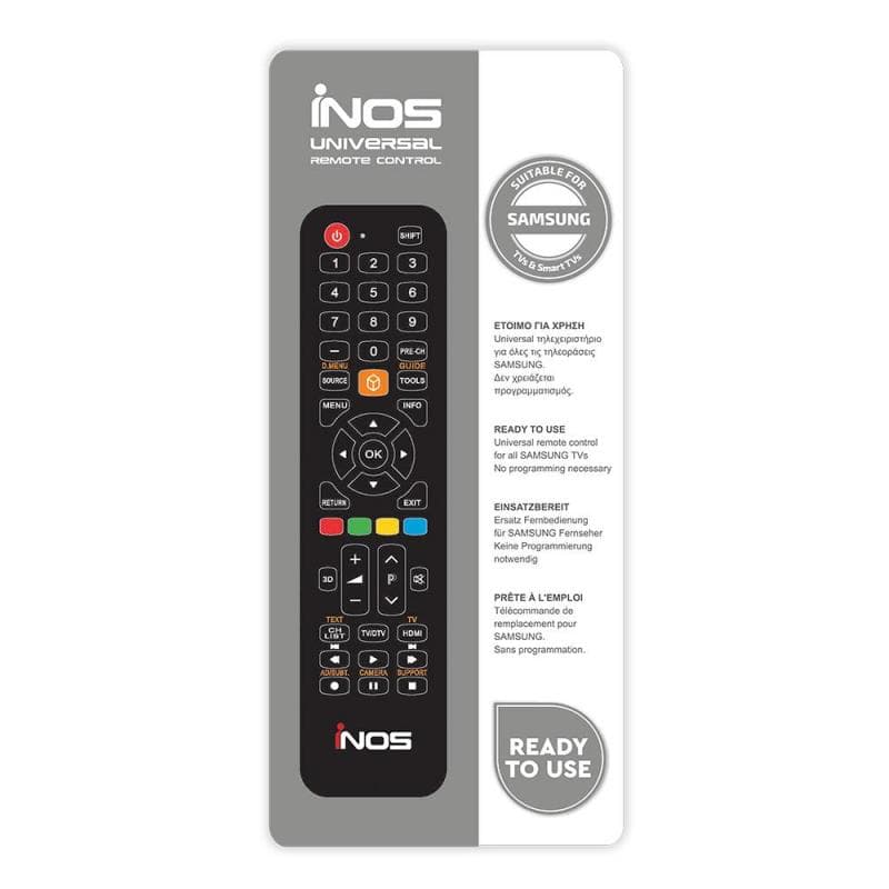 Τηλεχειριστήριο inos για Samsung TVs & Smart TVs (Ready To Use)