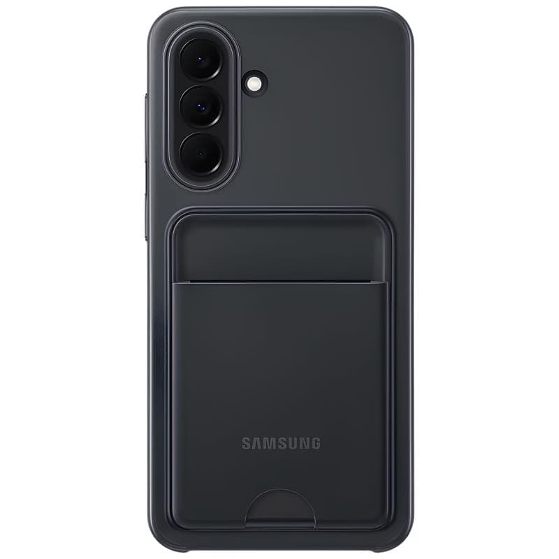 Θήκη Σιλικόνης Samsung EF-OA376TBEGWW για Galaxy A37 5G με Card Slot Μαύρο