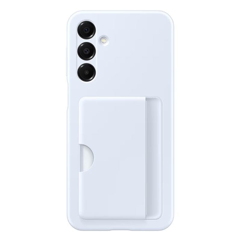 Θήκη Σιλικόνης Samsung EF-OA166TLEGWW για Galaxy A16 5G με Card Slot Μπλε