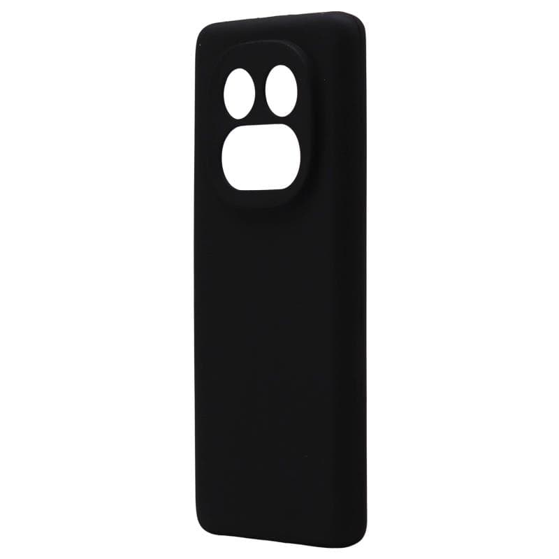 Θήκη Liquid Silicon inos Xiaomi Redmi Note 14 Pro 4G Velvet Μαύρο