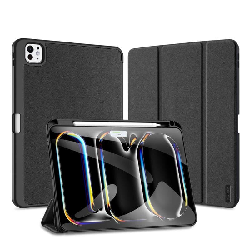 Θήκη TPU Flip Dux Ducis Apple iPad Pro 11.0" (2024) Shock Proof Domo Μαύρο