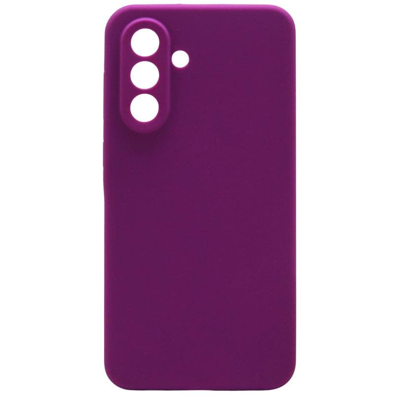 Θήκη Liquid Silicon inos Samsung Galaxy A57 5G Velvet Μωβ