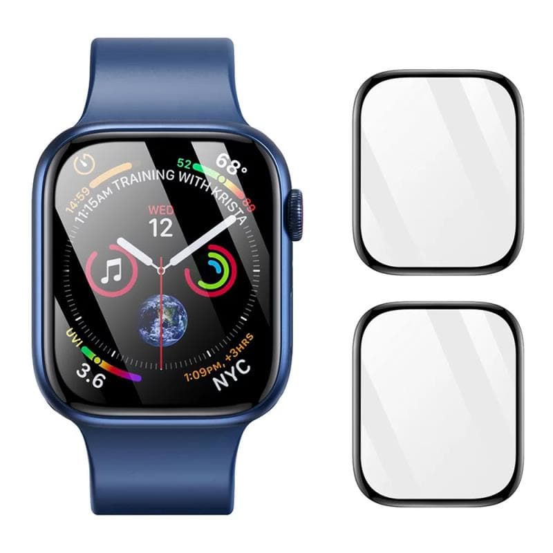 Tempered Glass Dux Ducis Apple Watch Series 10/ 11 42mm Μαύρο (2 τεμ.)
