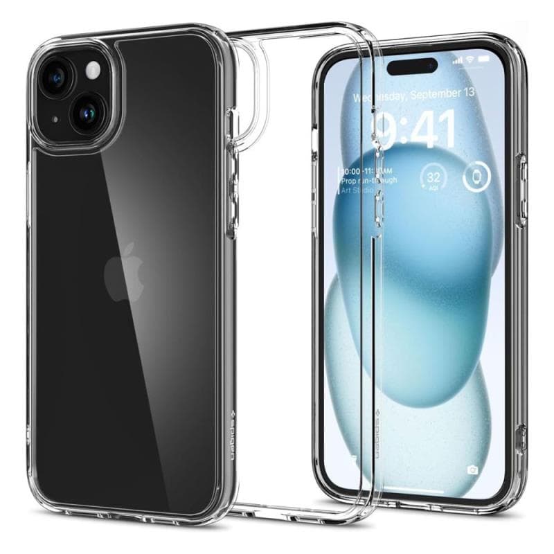 Θήκη TPU & PC Spigen Apple iPhone 15 Ultra Hybrid Διάφανο