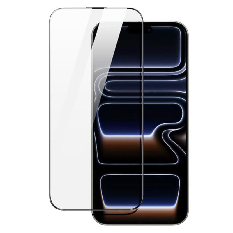 Tempered Glass 2.5D Dux Ducis Apple iPhone 18 Pro/ 17 Pro με Dust-free Auto Alignment Kit Roga Μαύρο (1 τεμ.)