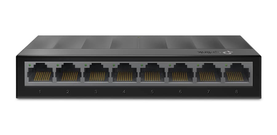 TP-LINK desktop switch LiteWave LS1008G, 8-port 10/100/1000Mbps, V4.40