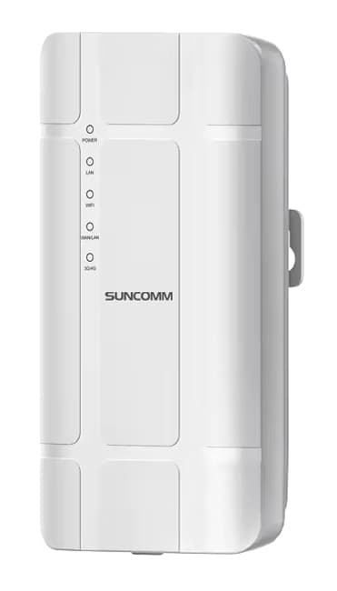 SUNCOMM outdoor 4G LTE CPE QC300K, 300Mbps Wi-Fi, 100Mbps LAN, IP65