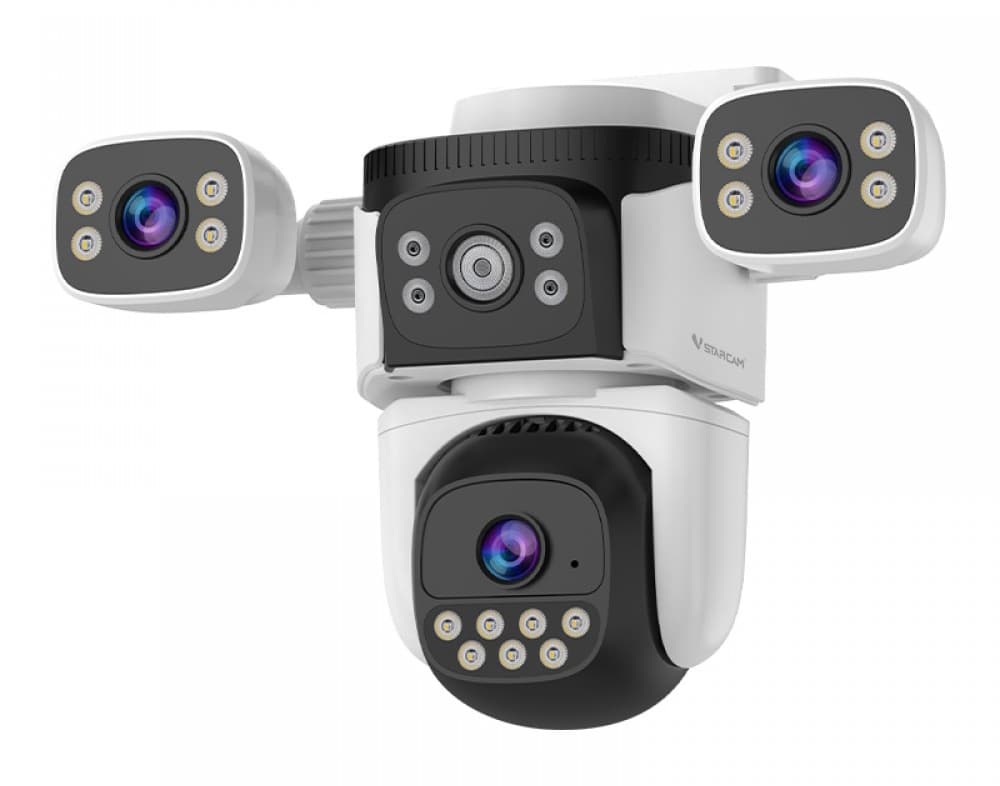 VSTARCAM smart κάμερα CS621SR, triple lens, 2MP, WiFi, SD, PTZ, IP66