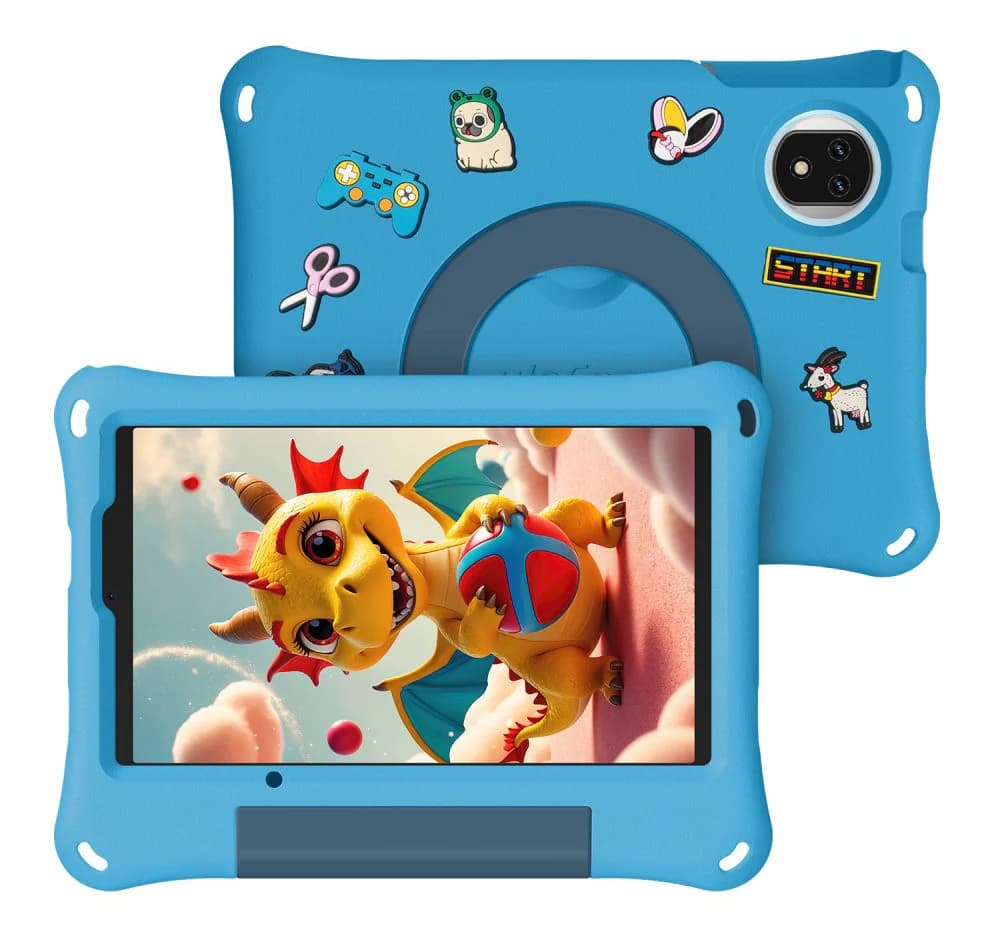 ULEFONE tablet Tab A9 Pro Kids, 8.68", 4/128GB, 4G, Android 15, 5040mAh, μπλε