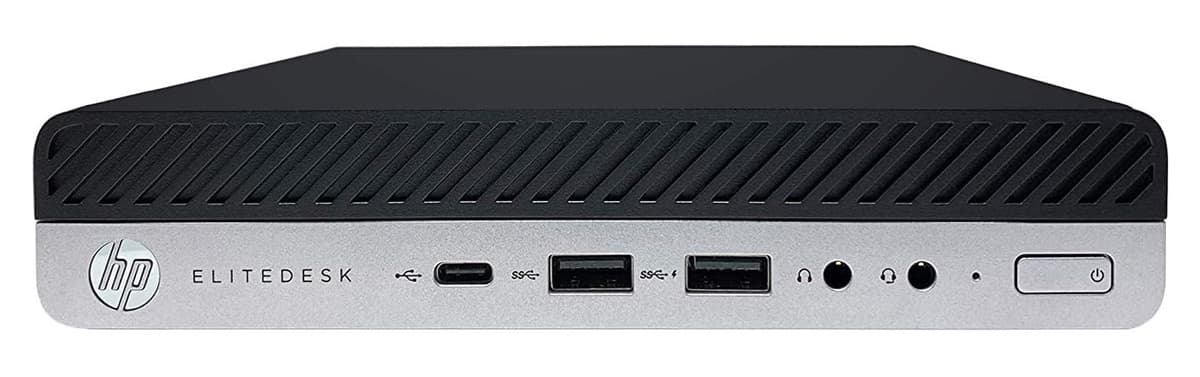 HP PC EliteDesk 800 G3 Micro, Refurbished Grade A Repainted, i5-6600T, 8/128GB SSD, FreeDOS
