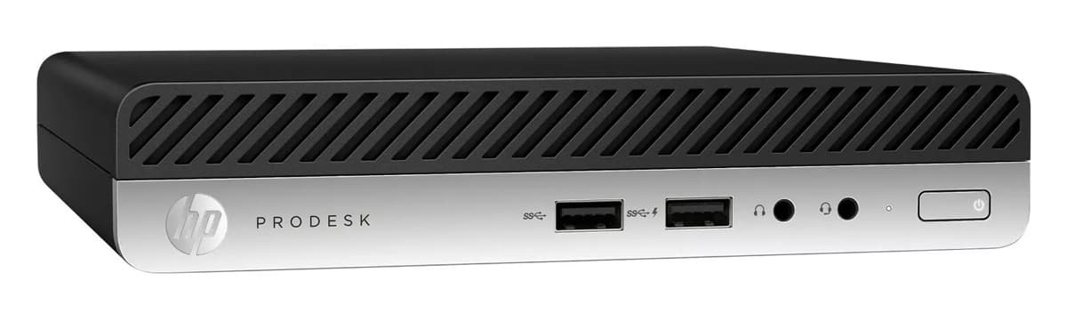 HP PC ProDesk 400 G3 Micro, Refurbished Grade A Repainted, i5-6500T, 8/128GB SSD, FreeDOS