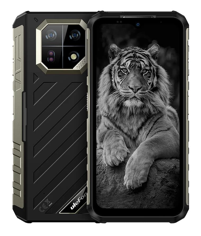 ULEFONE smartphone Armor 22 Pro, 6.58", 8/256GB, 6600mAh, IP68/IP69K/MIL-STD-810H, μαύρο