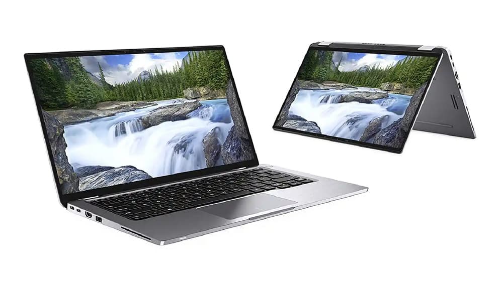 DELL Laptop Latitude 7400 2 IN 1, Refurbished Grade B, i5-8365U, 16/256GB NVME, 14", Cam, UHD Graphics 620, FreeDOS