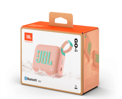 JBL Go 4 Bluetooth Wireless Speaker Pink- EU