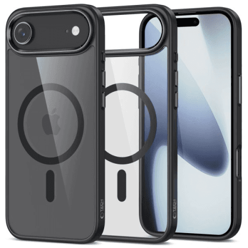 Clear Case with Black MagSafe for iPhone 17 Air