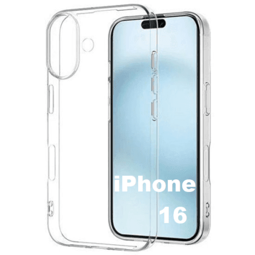 Transparent case for iPhone 16