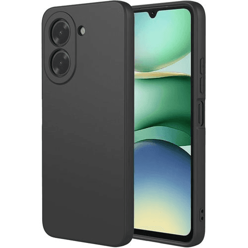 F. Black Silicone Case for Xiaomi Redmi A5