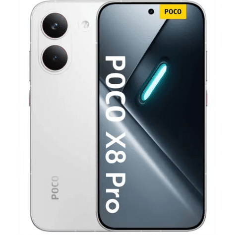 Xiaomi Poco X8 Pro 8GB Ram 256GB White- EU