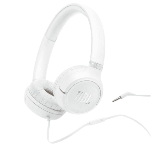 JBL Tune 530 On-Ear Wired Headphones White- EU