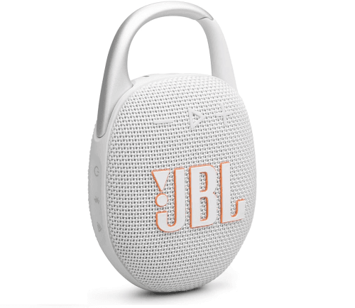 JBL Clip 5 Wireless Bluetooth Speaker White- EU