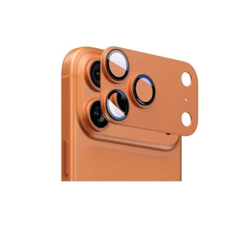 ObaStyle Orange Camera Protector Tempered Glass for iPhone 17 Pro Max