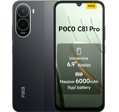 Xiaomi Poco C81 Pro 4GB Ram 256GB Black-EU