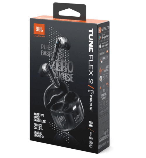 JBL Tune Flex 2 Wireless Ear-Buds ANC- EU