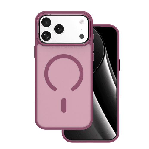Burgundy Case with MagSafe for iPhone 17