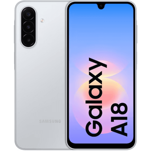 Samsung Galaxy A18 4GB Ram 128GB Silver 4G- EU