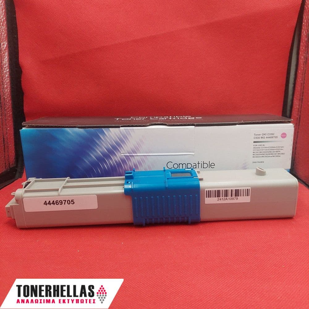 Συμβατό τόνερ OKI 44469705 C330/C530 Magenta 2.000 σελ