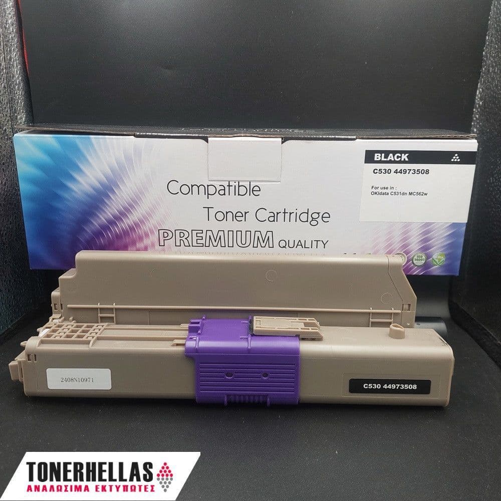 Συμβατό τόνερ OKI 44973508 C530 BK 7.000 σελ