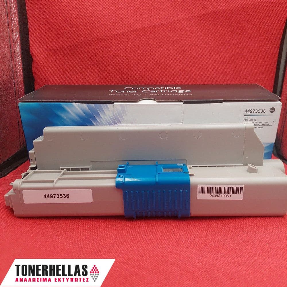 Συμβατό τόνερ OKI 44973536 C301/C321 Black 2.200 σελ