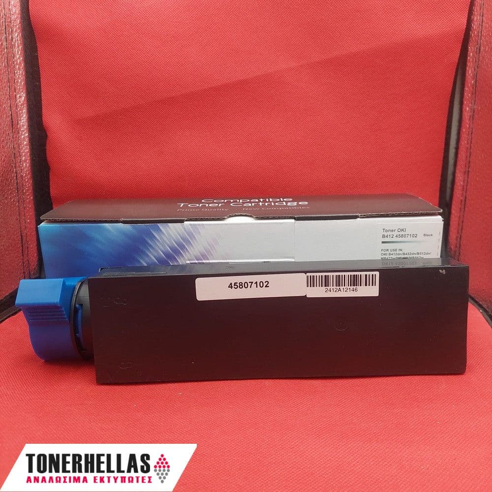 Συμβατό τόνερ OKI 45807102 B412 3.000 σελ