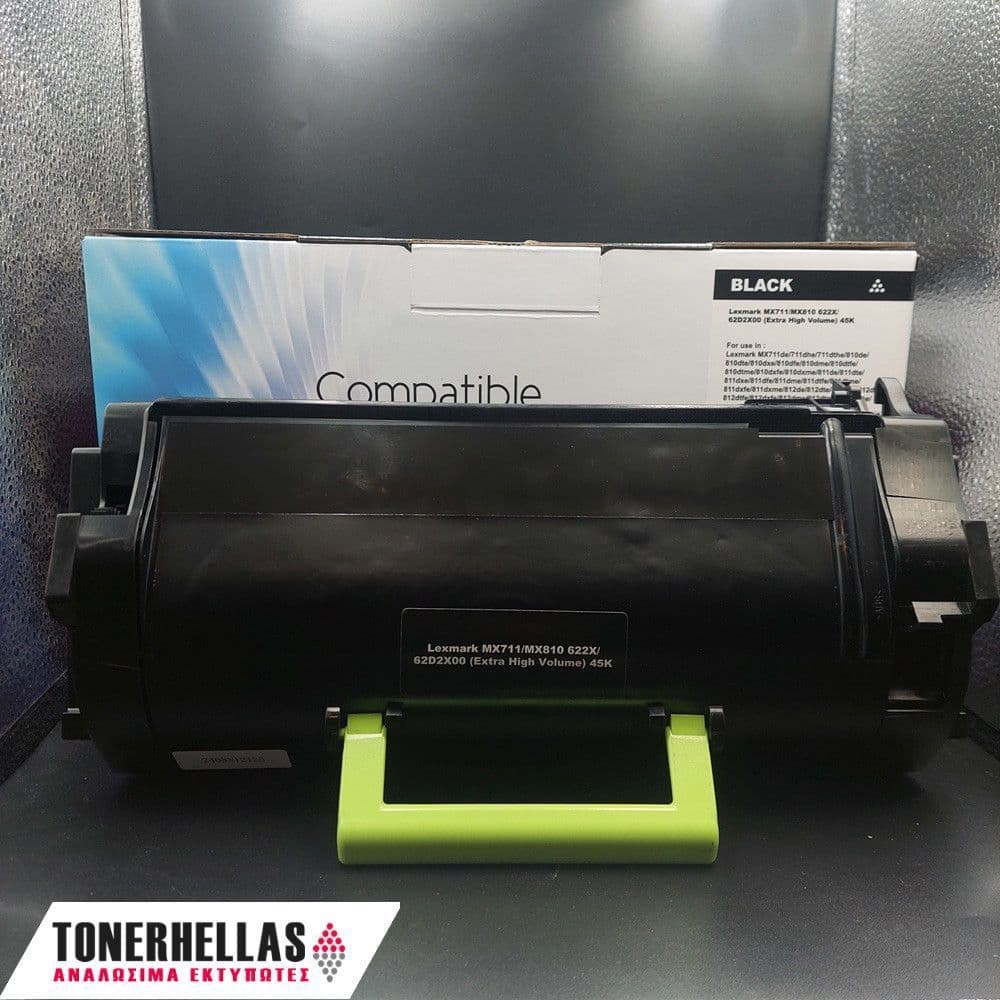 Συμβατό τόνερ Lexmark 62D2X00 622X MX711 45.000 σελ