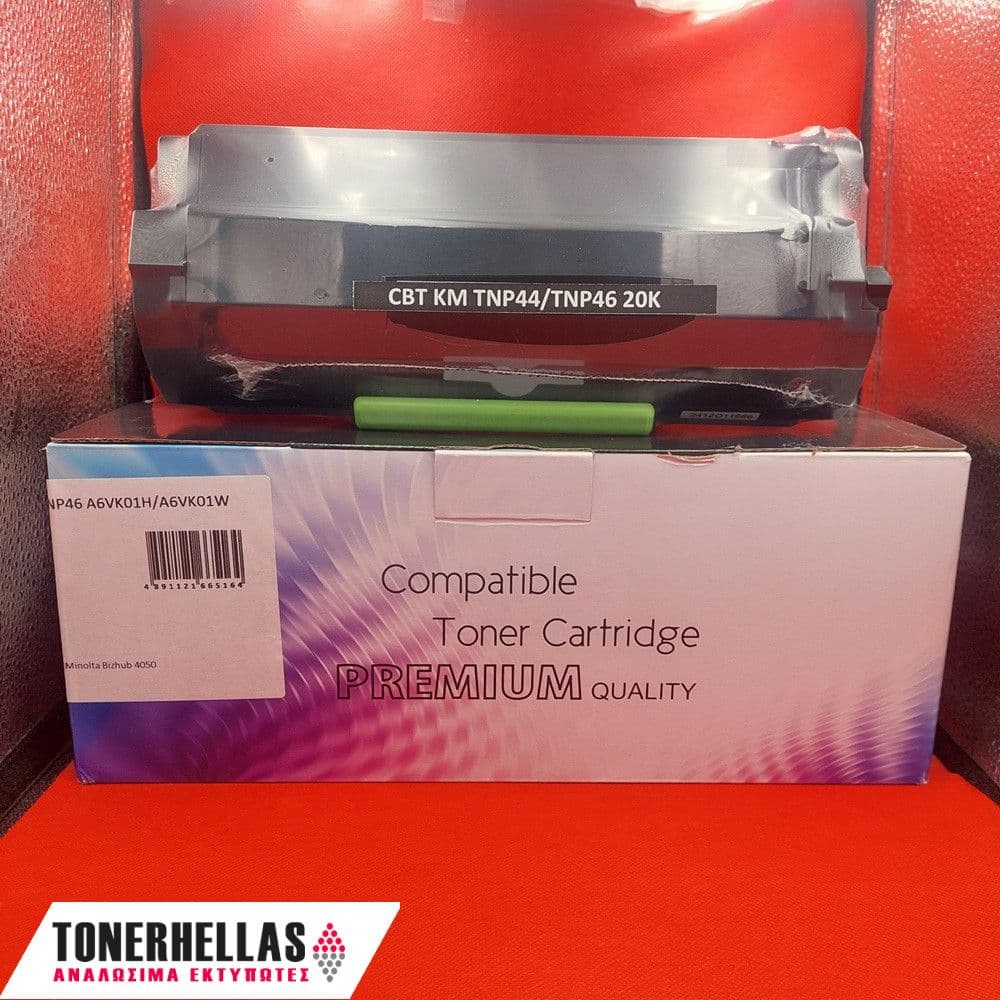 Συμβατό τόνερ Konica Minolta TNP44/TNP46 A6VK01H/A6VK01W 20.000 σελ