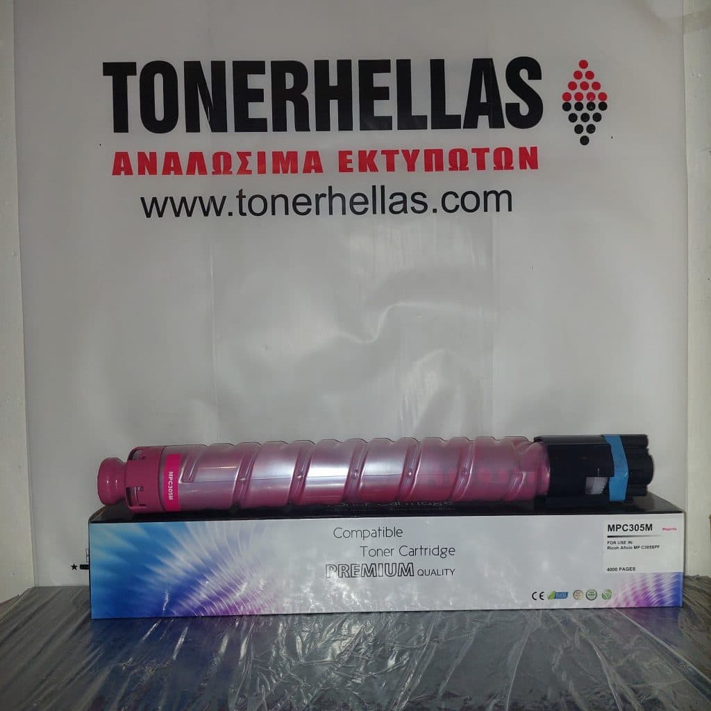 Συμβατό τόνερ Ricoh 841596/842081 MP-C305M Magenta 4.000 σελ