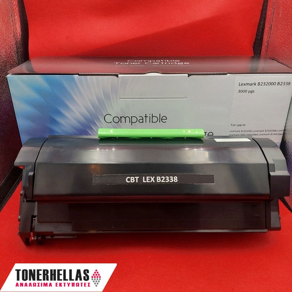 Συμβατό τόνερ Lexmark B232000 B2338 3.000 σελ