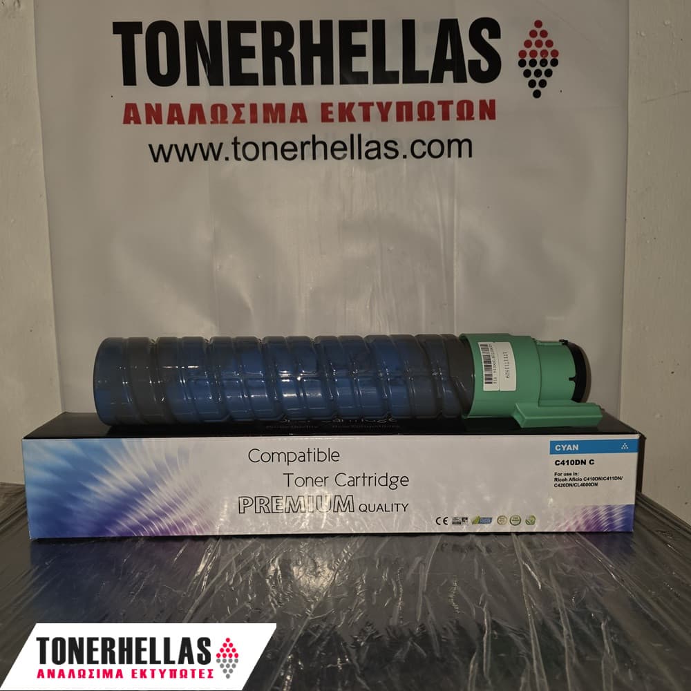 Συμβατό τόνερ Ricoh 888283 C410dn Cyan Type 245 15.000 σελ