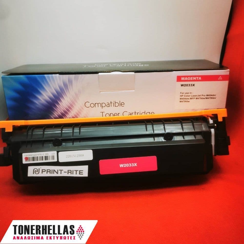 Συμβατό τόνερ HP 415X Magenta W2033X 6.000 σελ