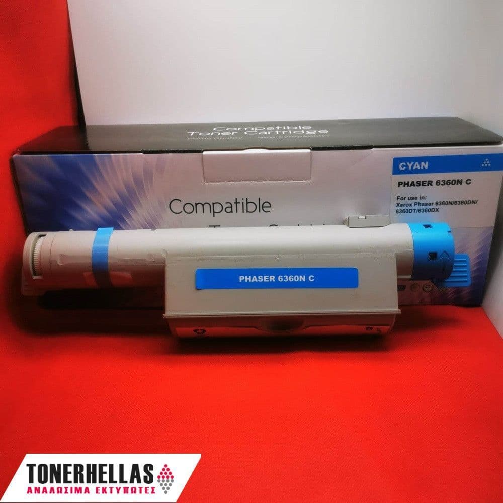 Συμβατό τόνερ Xerox 106R01218 6360 CY 12.000 σελ