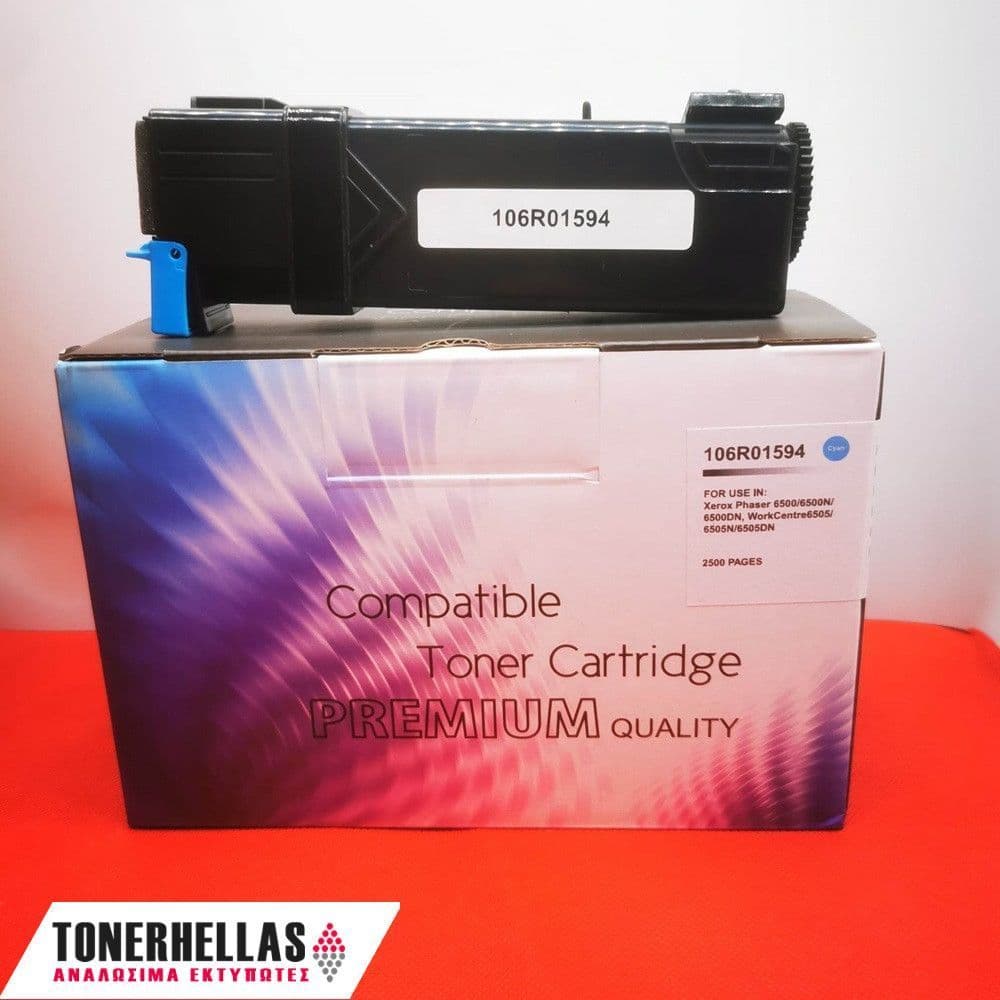 Συμβατό τόνερ Xerox 106R01594 6500 CY 2.500 σελ