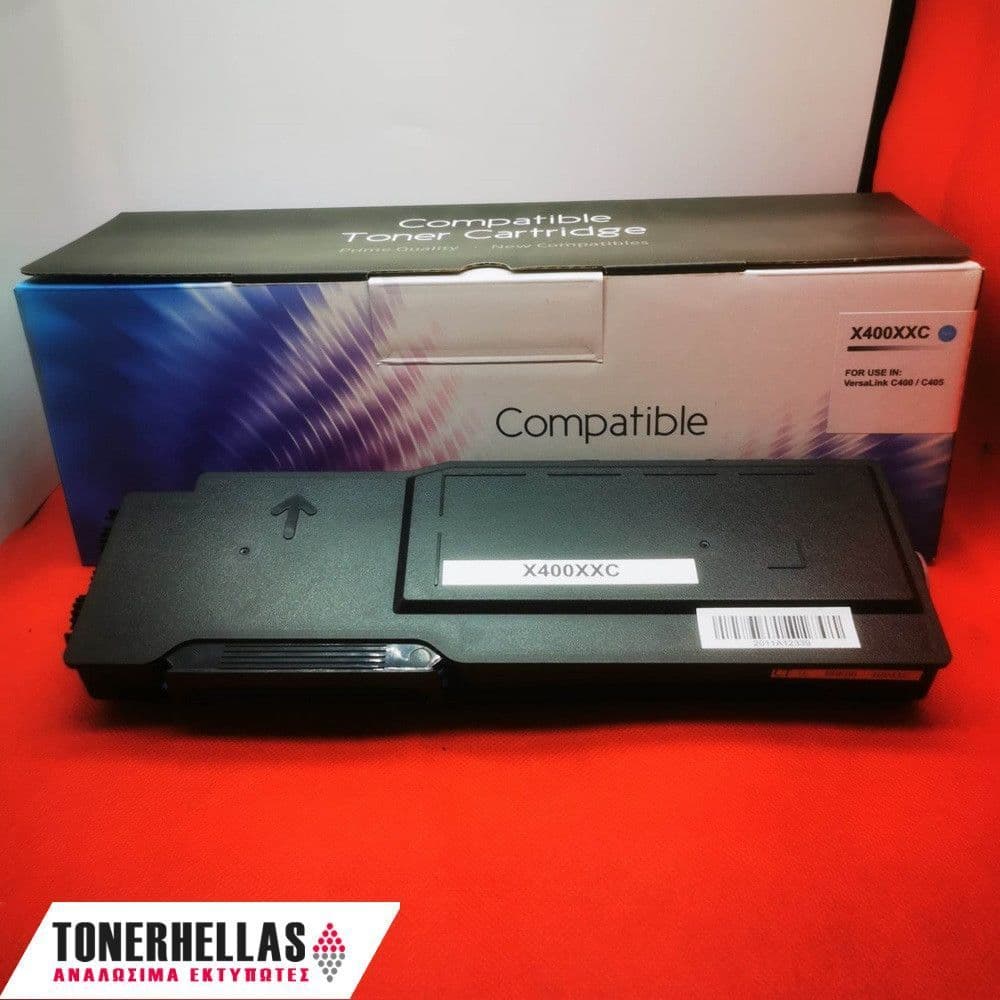 Συμβατό τόνερ Xerox 106R03530 VersaLink C400,C405 Cyan EXTRA HC 8.000 σελ